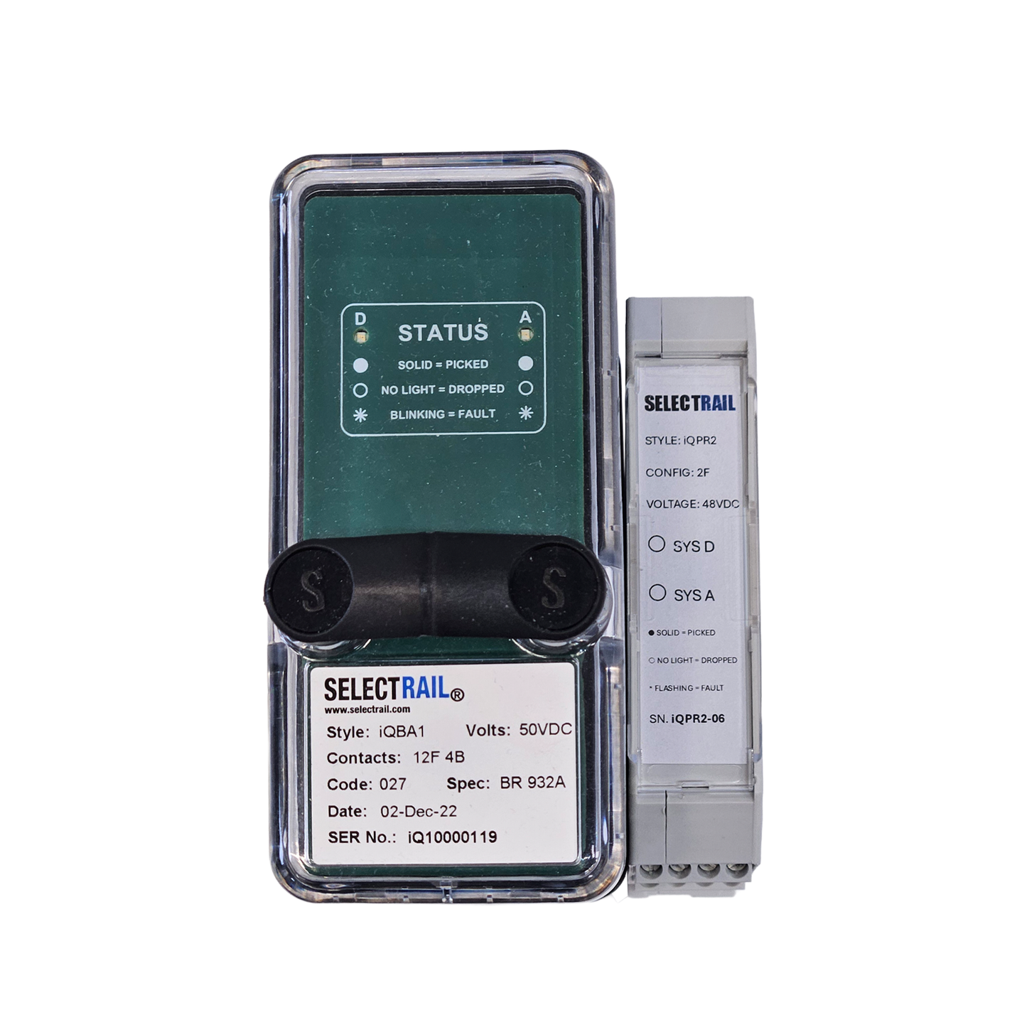 DIN RAIL MOUNTABLE iQRELAY: Solid State, 75% Less Vol. iQ-Relay (iQPR2)
